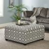 Richmond - Storage Ottoman With Unique Pattern And Ample Storage - Gray - Image 3
