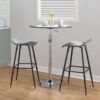Elia - Contemporary Adjustable Bar Table - Black - Image 4