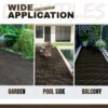 Acacia Hardwood Interlocking Deck Tiles, Striped Pattern - Dark Brown - Image 16