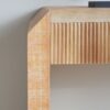 Rustic Modern Console Table With Drawer Storage - Natural Wood - Image 18