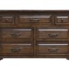 Verna - 7 Drawer Dresser - Brown - Image 2