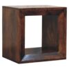 Solis - Open Side Table - Brown - Image 3