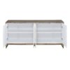Paavan - Console Cabinet - White / ChampagneChampagne - Image 3