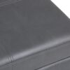 Kingsley - Large Storage Ottoman - Stone Gray - Image 9