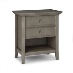 Amherst - Bedside Table - Farmhouse Gray
