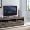 Alvin - TV Stand - Rustic Oak - Image 4