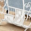 Accent Side Table, Traditional - White - Image 4