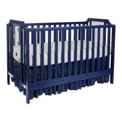 Celeste - 3 In 1 Convertible Island Crib - Navy Blue