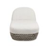 Willow - Sunbrella Upholstered Patio Lounger - Wheat Beige - Image 2