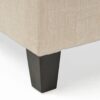 Glouster - Contemporary Storage Ottoman - Light Beige - Image 16
