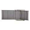 Oxton - Outdoor Chaise Lounge With Adjustable Aluminum Frame - Gray - Image 9