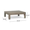 Oana - Left Corner Bench And Coffee Table - White - Image 9