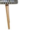 Small Dotted End Table - Oak - Image 6