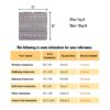 10 Piece Interlocking Deck Tiles Striped Pattern, Square Acacia Hardwood Outdoor Flooring For Patio, Bancony, Pool Side - Light Gray - Image 35