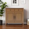 Connaught - Entryway Storage Cabinet - Light Golden Brown - Image 7