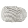 Sky Luxe - Minky Memory Foam Lounger - Dove Gray - Image 2