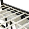 Queen Size Upholstered Platform Bed With 2 Drawers And 1 Trundle, Classic Strip Headboard Design - Gray - Image 6