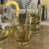 Palm Tree Design Acrylic Hi Ball Glasses Plastic, Bpa Free (Set of 4), 20Oz - Clear - Image 8