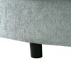 Modern Chaise Lounge Sofa Bed Upholstered Sofa Couch With Tufted Seat And Detachable Pillows For Living Room - Misty Green - Image 23