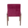 Carmen - Contemporary Chair (Set of 2) - White Washed / Hot Pink - Image 5