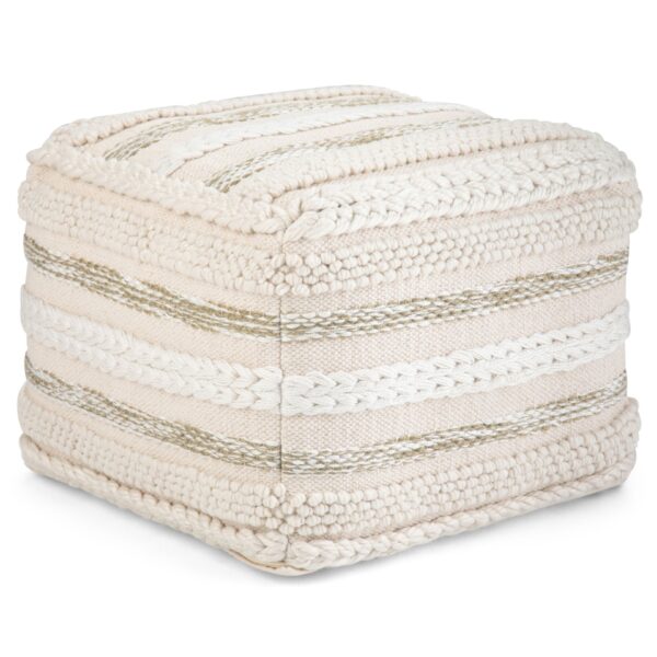 Sommer - Square Pouf - Natural