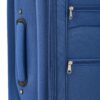 Softside Luggage Expandable 3 Piece Set Suitcase Upright Spinner Softshell Lightweight Luggage Travel Set - Blue - Image 12