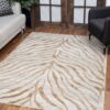 Elegance - 2' X 3' Area Rug - Gold, Polyester - Image 6
