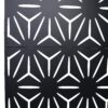 Outdoor & Indoor Privacy Screen, Metal Privacy Screen, Freestanding Decorative Privacy Screen For Deck Balcony Patio - Black - Image 11