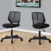 Office Chair, Adjustable Height, Swivel, Ergonomic, Contemporary / Modern - Black - Image 2