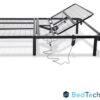 Bthu - California King Adjustable Bed Base With Head Position Adjustment - Black - Image 5