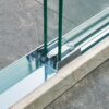 Double Sliding Shower Door Aluminium Alloy Frame, 5 / 16" (8Mm) Thick Sgcc Tempered Clear Glass - Chrome - Image 8