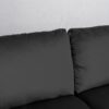 Plush Comfort Loveseat - Black - Image 7