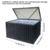 Metal Storage Box Store Small - Black - Image 4