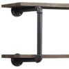 Brantley - Antique Wall Rack - Oak - Image 3