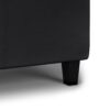 Avalon - Tray Storage Ottoman With Lift Up Lids - Midnight Black - Image 6