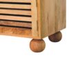 Shutter Shoe Rack With 2 Drawers - Beige - Image 9
