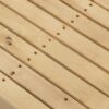 Outsunny - 7' Wooden Garden Bridge With Safety Rails, Backyard Footbridge For Ponds, Creeks, Streams - Natural - Image 8