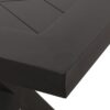 Outdoor Dining Bench - Antique Matte Black - Image 8