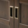 Burlington - Low Storage Cabinet - Mahogany Brown - Image 6