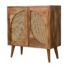 Close Knit Leaf Cabinet - Oak - Image 3
