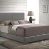 Aaron - King Bed - Light Gray - Image 4