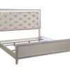 Sliverfluff - Eastern King Bed With LED - Champagne - Image 5