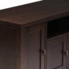 Warm Shaker - TV Media Stand Handcrafted - Tobacco Brown - Image 5