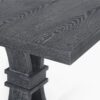 Devingo - Extendable Dining Table Rustic Style - Gray - Image 5