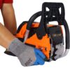 Professional Gasoline Chainsaw 20" 52Cc For Tree And Wood Cutting - Orange - Image 10