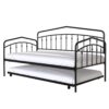 Fox - Twin Daybed With Twin Trundle - Black - Image 16