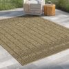 Earth - 2'7" X 7'3" Indoor, Outdoor, Area Rug - Jute / Black - Image 3