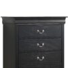 Charming Traditional Storage Chest - Black - Image 2