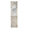 Classic Vintage Antique Wall Mirror, French Country Wall Decor - White - Image 2