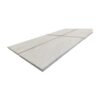 Snow Mountain Marble Tiles For Wall Decoration FS Textured Stone (Set of 4) - White / Natural - Image 10
